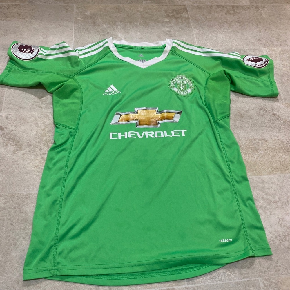 Manchester United Jersey Adizero 2017-18 Size L Soccer Adidas
